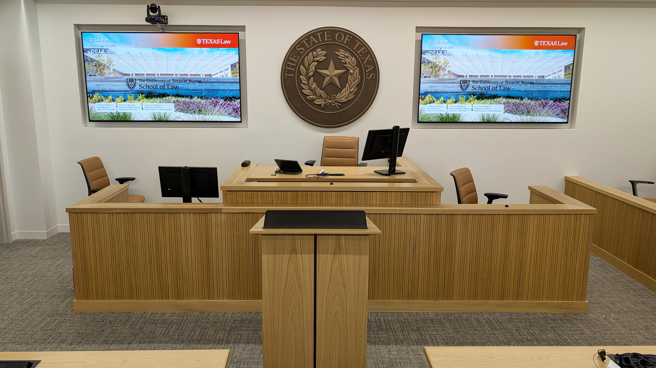 The Nix Patterson Teaching Courtroom